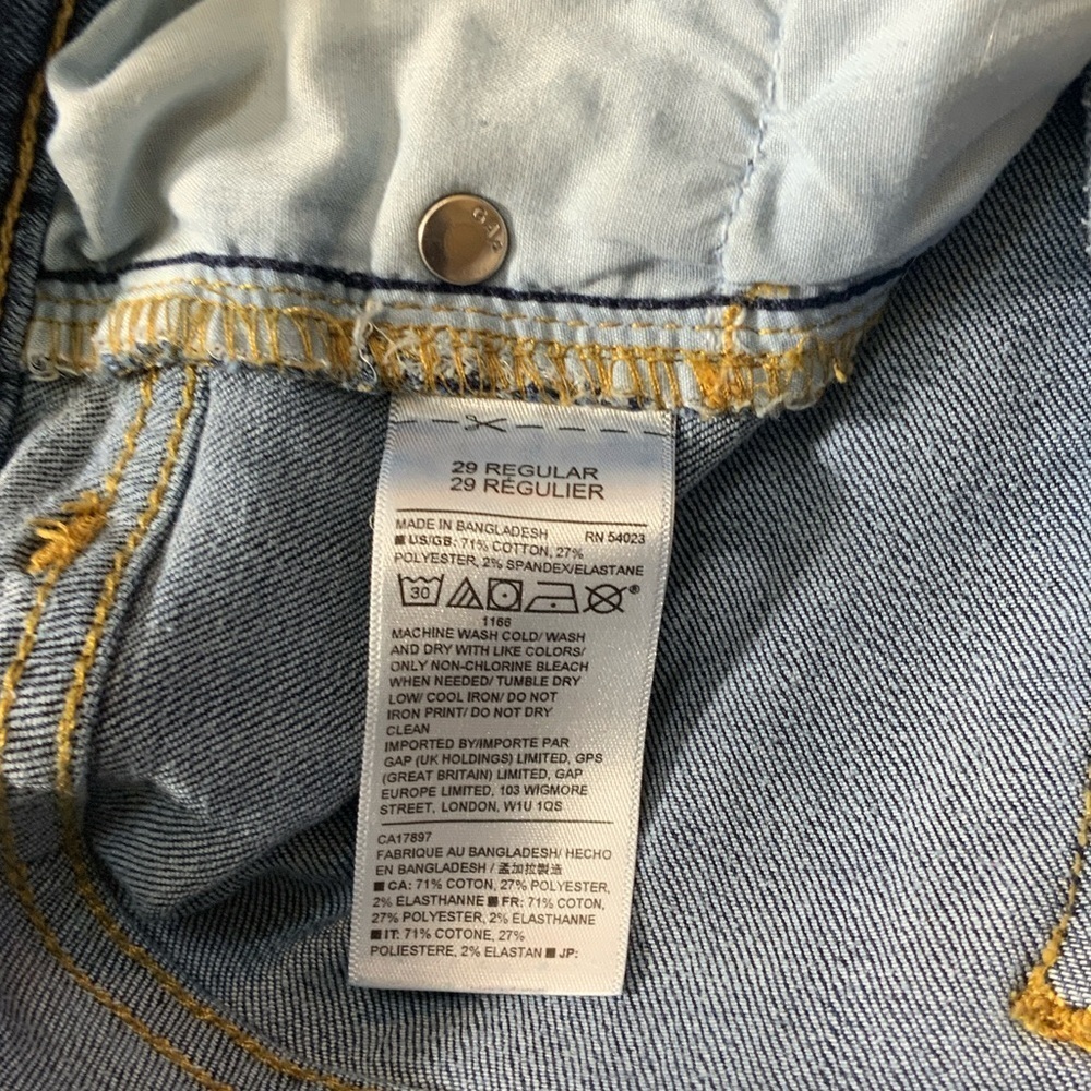 GAP Indigo Women's Skinny Jeans - Picture 6 of 9